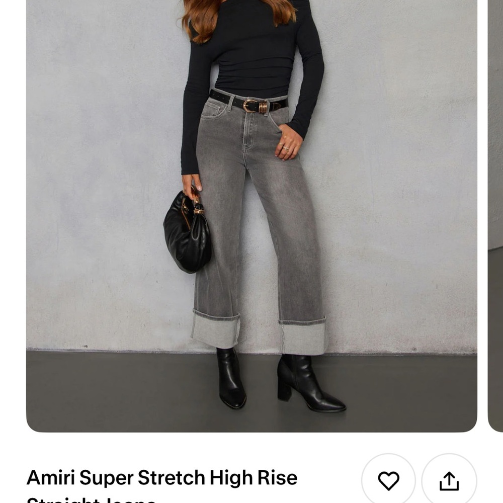 Vici Gray High Rise Jeans